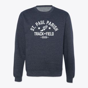 St Paul Parish Track and Field Crewneck Sweatshirt