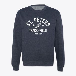 Saint Peters Elementary School Track and Field Crewneck Sweatshirt
