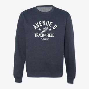 Avenue B Elementary School Track and Field Crewneck Sweatshirt