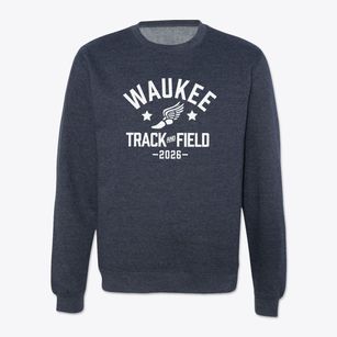 Waukee Middle School Track and Field Crewneck Sweatshirt