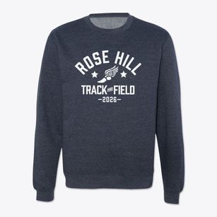 Rose Hill Middle School Track and Field Crewneck Sweatshirt