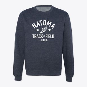 Natoma Elementary School Track and Field Crewneck Sweatshirt