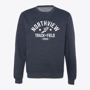 Northview Elementary School Track and Field Crewneck Sweatshirt