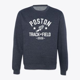 Poston Junior High School Track and Field Crewneck Sweatshirt