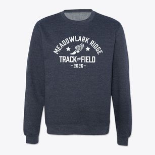 Meadowlark Ridge Elementary Track and Field Crewneck Sweatshirt