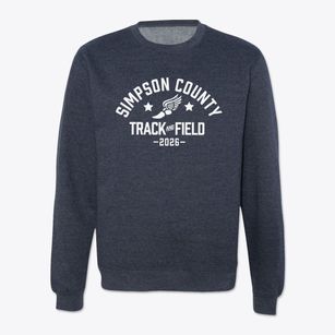 Simpson County Early Childhood Center Track and Field Crewneck Sweatshirt