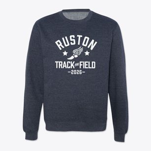 Ruston High School Track and Field Crewneck Sweatshirt