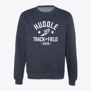 Huddle Elementary School Track and Field Crewneck Sweatshirt