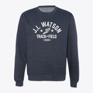 J.i. Watson Middle School Track and Field Crewneck Sweatshirt