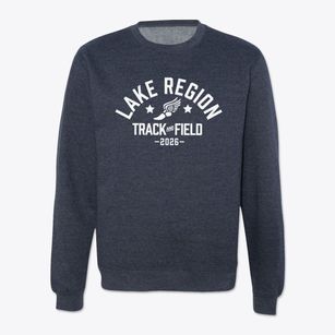 Lake Region Vocational Center Track and Field Crewneck Sweatshirt