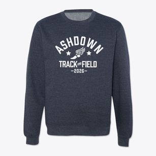 Ashdown High School Track and Field Crewneck Sweatshirt