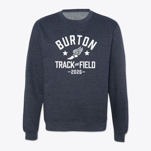 Burton Middle School Track and Field Crewneck Sweatshirt
