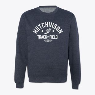 Hutchinson Sda Elementary School Track and Field Crewneck Sweatshirt