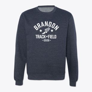 Brandon High School Track and Field Crewneck Sweatshirt