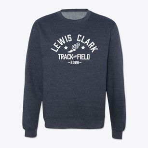 Lewis & Clark Middle School Track and Field Crewneck Sweatshirt