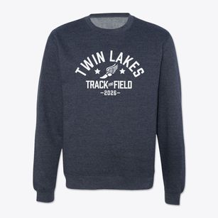 Twin Lakes Elementary School Track and Field Crewneck Sweatshirt
