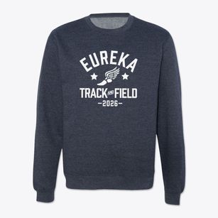 Eureka Elementary School Track and Field Crewneck Sweatshirt