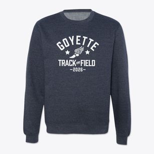 Goyette Germaine School Track and Field Crewneck Sweatshirt