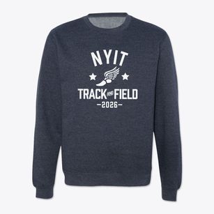 New York Institute Of Technology-manhattan Track and Field Crewneck Sweatshirt