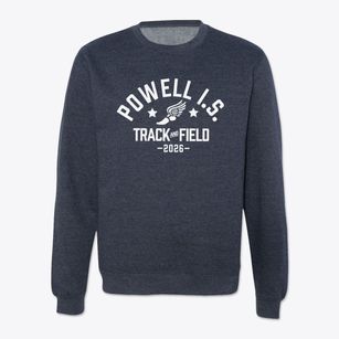Powell I.s. For Law & Social Justice Track and Field Crewneck Sweatshirt