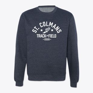 Saint Colmans Home School Track and Field Crewneck Sweatshirt