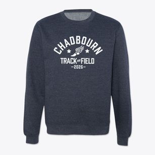 Chadbourn Elementary School Track and Field Crewneck Sweatshirt