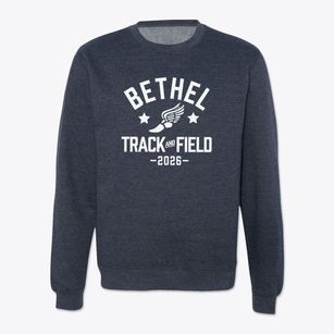 Bethel Middle School Track and Field Crewneck Sweatshirt