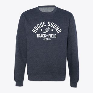 Bogue Sound Elementary School Track and Field Crewneck Sweatshirt
