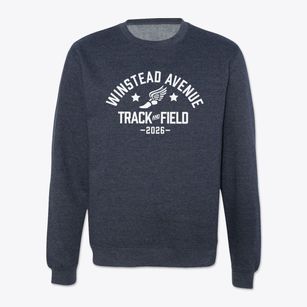 Winstead Avenue Elementary School Track and Field Crewneck Sweatshirt
