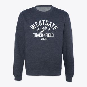 Westgate Elementary School Track and Field Crewneck Sweatshirt