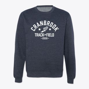 Cranbrook Elementary School Track and Field Crewneck Sweatshirt