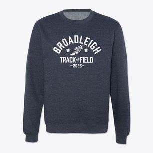 Broadleigh Elementary School Track and Field Crewneck Sweatshirt