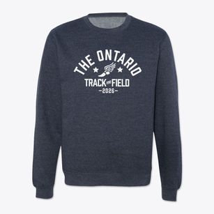 The Ontario Center School Track and Field Crewneck Sweatshirt