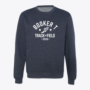 Booker T. Washington High School Track and Field Crewneck Sweatshirt