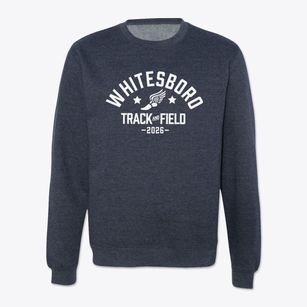 Whitesboro School Track and Field Crewneck Sweatshirt