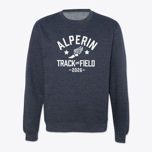 Alperin Schechter Day School Track and Field Crewneck Sweatshirt
