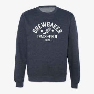 Brewbaker Intermediate School Track and Field Crewneck Sweatshirt