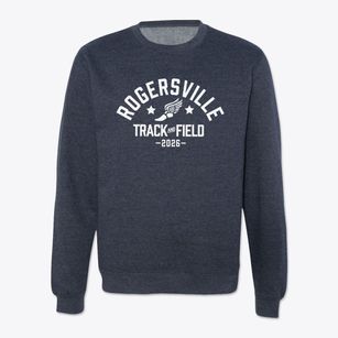 Rogersville High School Track and Field Crewneck Sweatshirt