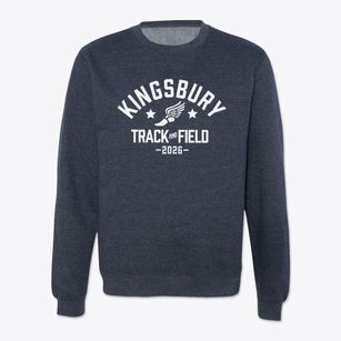 Kingsbury Middle School Track and Field Crewneck Sweatshirt