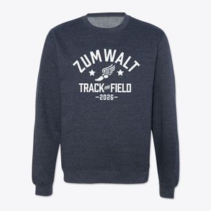 Zumwalt Middle School Track and Field Crewneck Sweatshirt