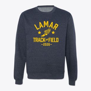 Lamar Middle School Track and Field Crewneck Sweatshirt