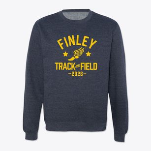 Finley Elementary School Track and Field Crewneck Sweatshirt