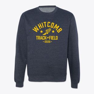 Whitcomb Elementary School Track and Field Crewneck Sweatshirt