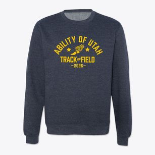 Ability School Of Utah Track and Field Crewneck Sweatshirt
