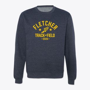 Fletcher Elementary School Track and Field Crewneck Sweatshirt
