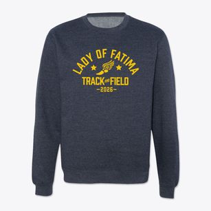 Our Lady Of Fatima School Track and Field Crewneck Sweatshirt