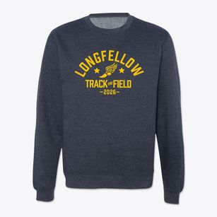 Longfellow Elementary School Track and Field Crewneck Sweatshirt