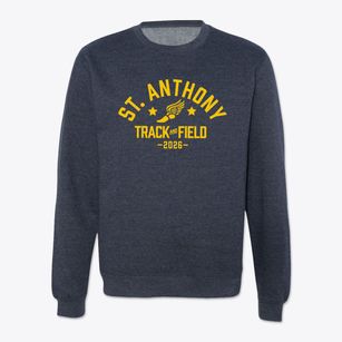Saint Anthony School Track and Field Crewneck Sweatshirt