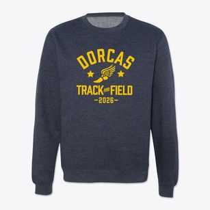 Dorcas Elementary School Track and Field Crewneck Sweatshirt