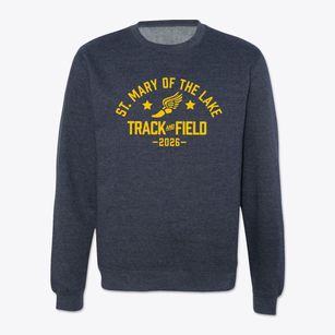 St Mary Of The Lake Parish Track and Field Crewneck Sweatshirt